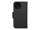 Lommebokdeksel iPhone 14/13 - Svart