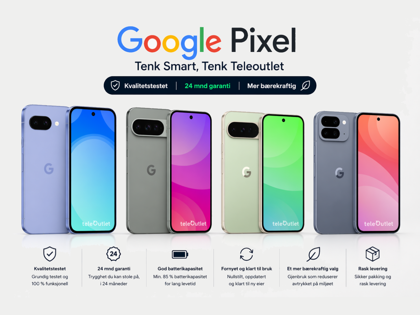 Telefoner Google telefoner | Ny-ish til billigere pris | Teleoutlet