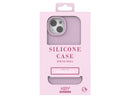 Silikondeksel iPhone 15/14/13 Magsafe - Rosa