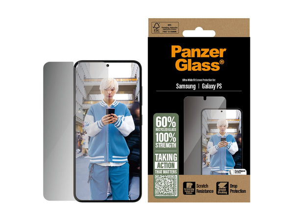 PanzerGlass Privacy Skjermbeskyttelse Samsung S25 Edge