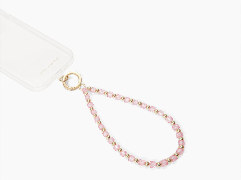 iDeal Multi Beads Phone Strap - Rosa