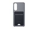 Samsung Silikondeksel m/kortholder Samsung A57 - Svart