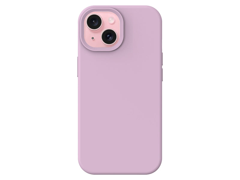 Silikondeksel iPhone 15/14/13 Magsafe - Rosa