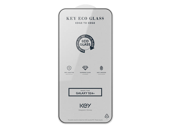 ECO Skjermbeskyttelse heldekkende glass Samsung S24 Plus