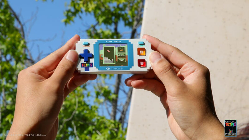 Tetris® Nøkkelring – Klassikeren i lommeformat!