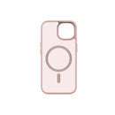 Frosted TPU-deksel iPhone 17e/16e/15/14/13 Magsafe - Rosa