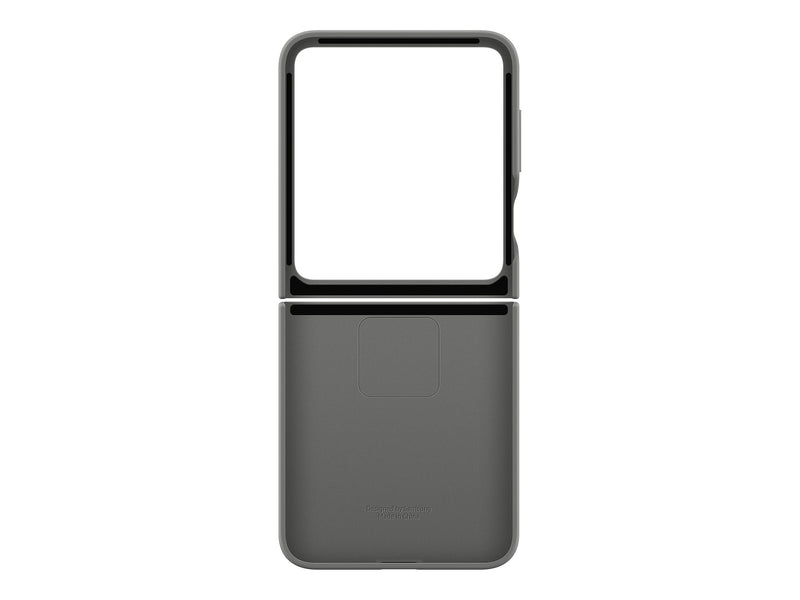 Samsung Silikondeksel m/ring Samsung Flip6 - Grå