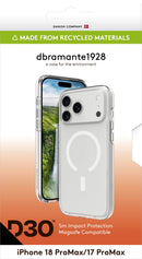 dbramante Iceland Ultra Støtsikkert Deksel iPhone 18 Pro Max / 17 Pro Max Magsafe - Gjennomsiktig