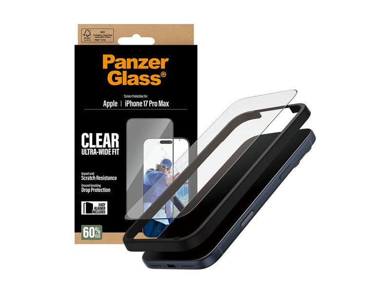 PanzerGlass UWF Skjermbeskyttelse iPhone 17 Pro Max