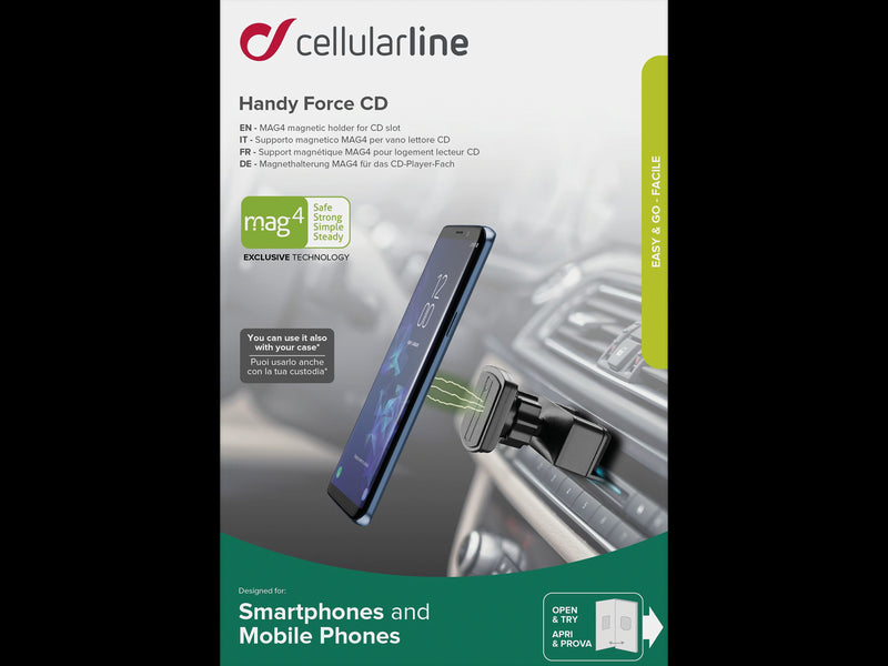 CellularLine Handy Force CD Mobilholder til bil