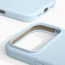 iDeal Silikondeksel iPhone 17 Pro Max Magsafe - Lyseblå