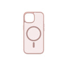 Frosted TPU-deksel iPhone 17e/16e/15/14/13 Magsafe - Rosa