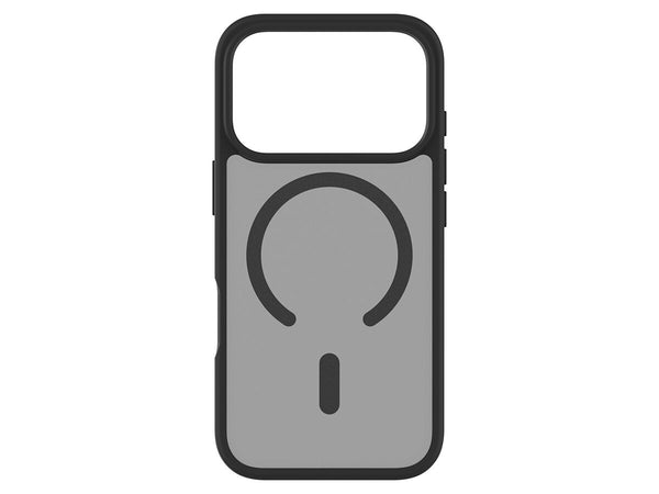 Frosted TPU-deksel iPhone 17 Pro Magsafe - Svart