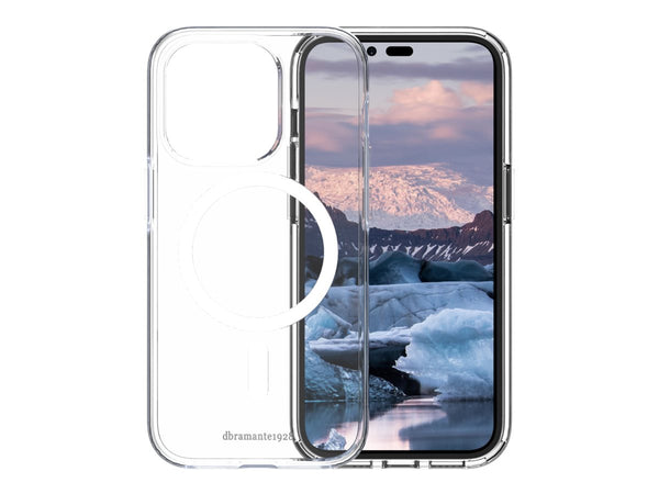 dbramante Iceland Pro Støtsikkert Deksel iPhone 14 Pro Magsafe - Gjennomsiktig