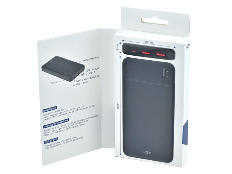 KEY Powerbank 10000mAh