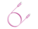 Key Ladekabel USB-C til Lightning 1m - Rosa