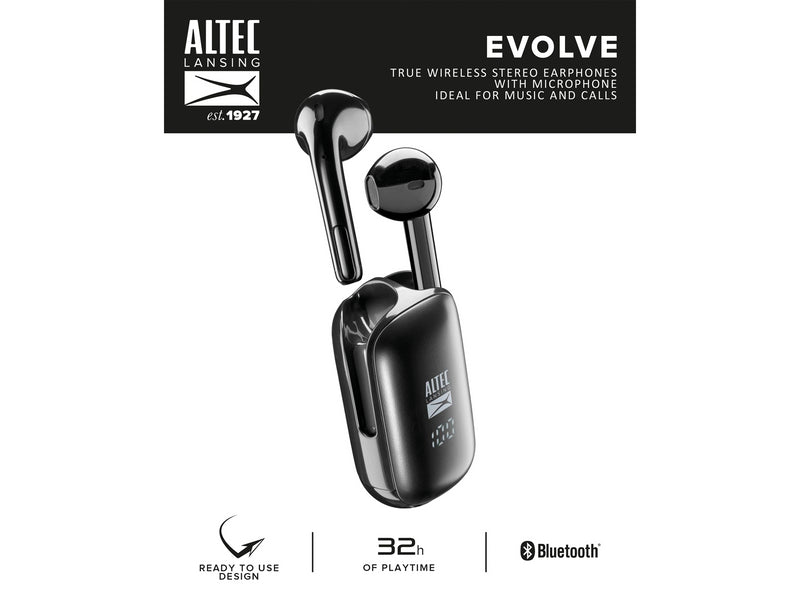 CellularLine Altec Lansing Evolve Trådløse Ørepropper - Svart