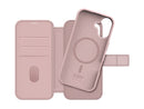 Lommebok med magnetdeksel iPhone 17 - Rosa