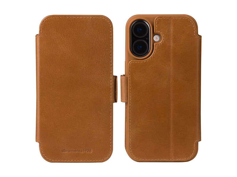 dbramante Copenhagen Lommebokdeksel iPhone 17 - Brun