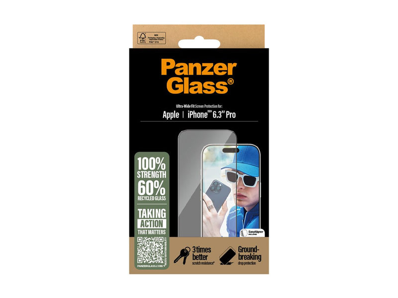 PanzerGlass Skjermbeskyttelse iPhone 16 Pro