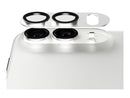PanzerGlass Fender Hoops Kamerabeskyttelse iPhone Duo - Hvit