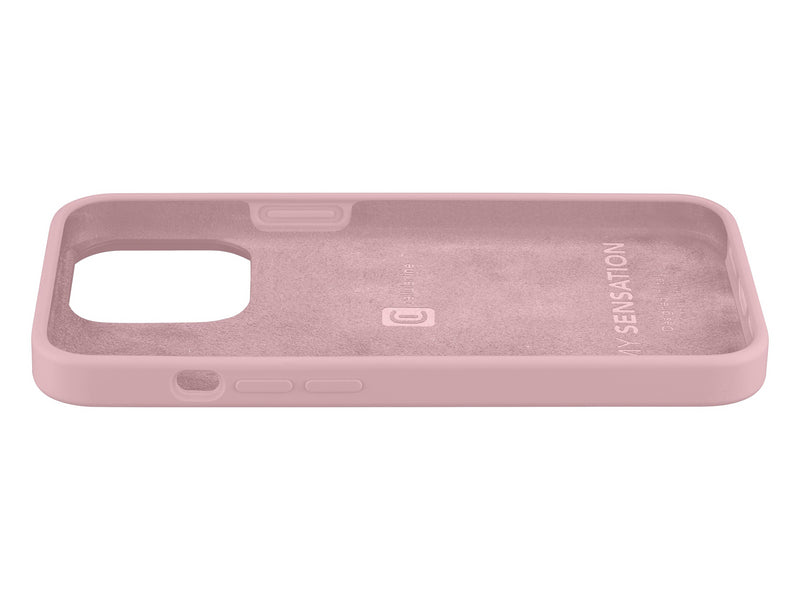 CellularLine Sensation Silikondeksel iPhone 13 Pro - Rosa