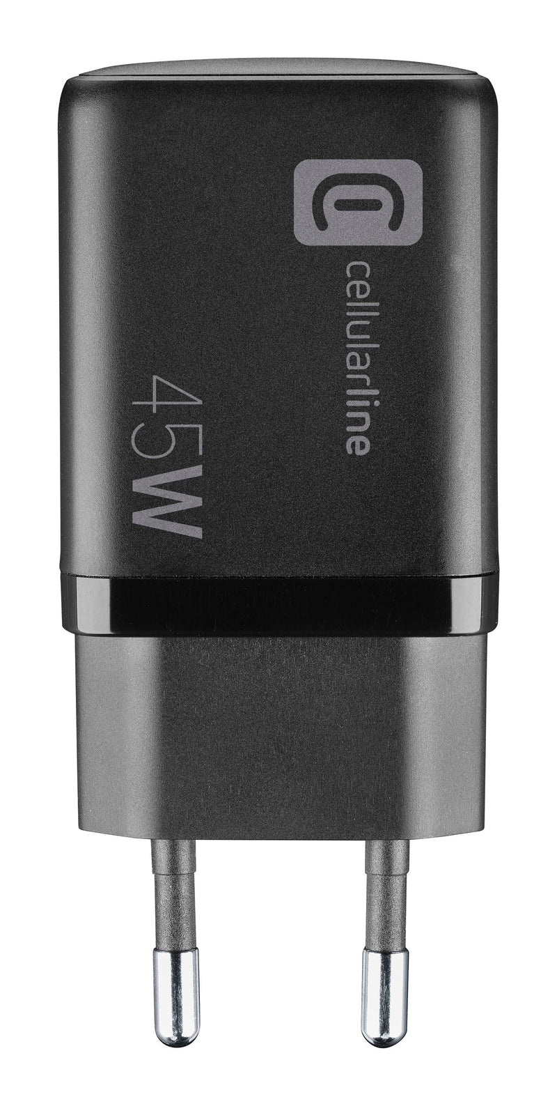 CellularLine 45W GaN Multpower Micro Strømadapter USB-A og USB-C