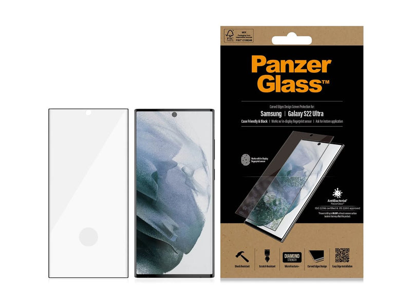 PanzerGlass Skjermbeskyttelse Samsung S22 Ultra