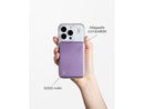 iDeal Slim PowerBank m/Magsafe 5000 mAh - Lavendelmelk
