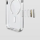 VonMählen Case 3 Mobildeksel m/Kickstand iPhone 18 Pro - Gjennomsiktig