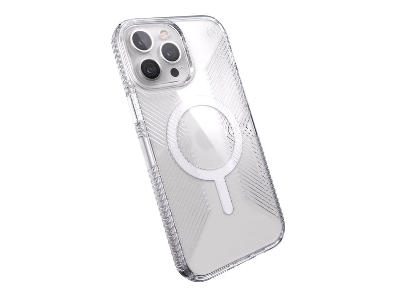 Speck Presidio Grip Mobildeksel iPhone 13 Pro/12 Pro Magsafe - Gjennomsiktig