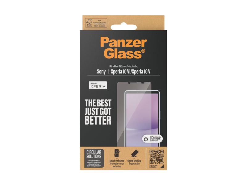 PanzerGlass Skjermbeskyttelse Sony Xperia 10 VI