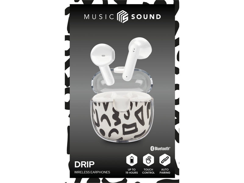 MusicSound Drip Trådløse Ørepropper - Symbols