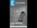 CellularLine Music Receiver Bluetooth til Aux Adapter