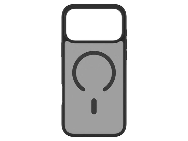 Frosted TPU-deksel iPhone 17 Pro Max Magsafe - Svart