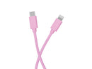 Key Ladekabel USB-C til Lightning 1m - Rosa