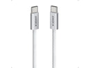 Anker Zalo 240W Ladekabel USB-C til USB-C 1,8m - Hvit