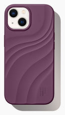 iDeal Swirl Støtsikkert Deksel iPhone 17e/16e/15/14/13 - Fløyels plomme