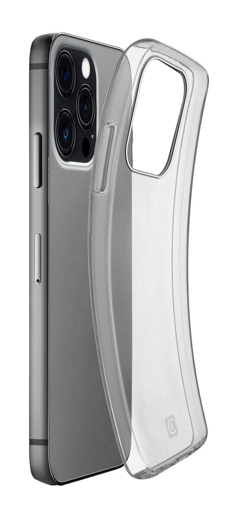 CellularLine Gummideksel iPhone 15 Pro Max - Gjennomsiktig