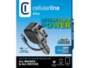 CellularLine 65W Roller Billader USB-C m/uttrekkbar kabel - Svart