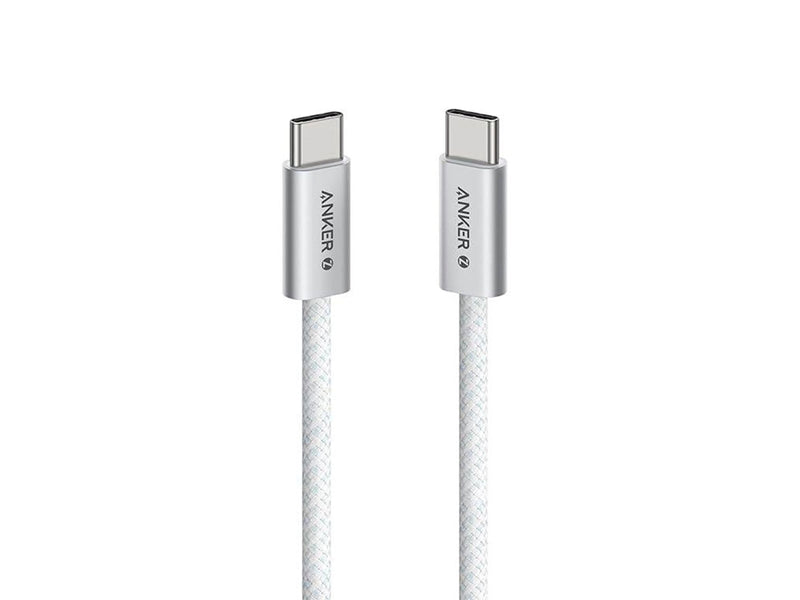 Anker 310 240W Ladekabel USB-C til USB-C 0,9m - Hvit