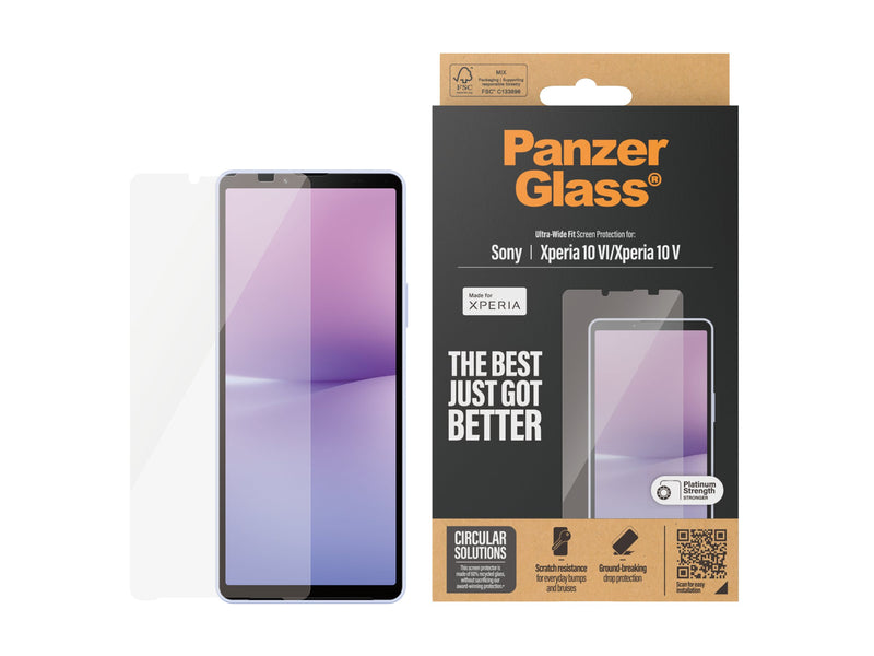 PanzerGlass Skjermbeskyttelse Sony Xperia 10 VI