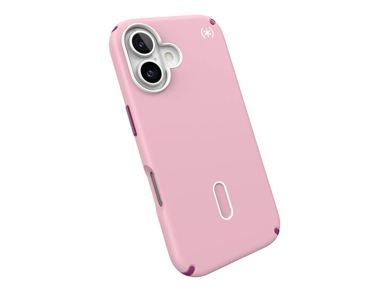 Speck ClickLock Presidio2 Mobildeksel iPhone 16 - Rosa