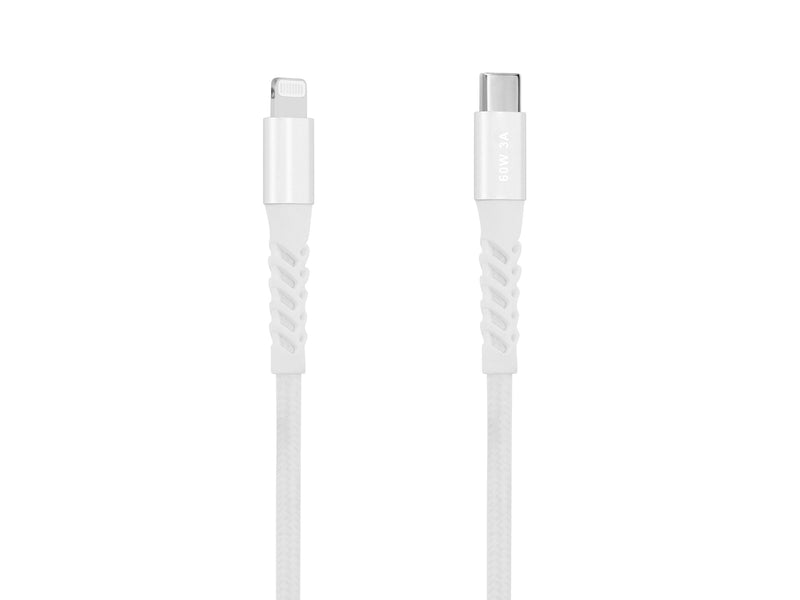 Key GRS Ladekabel USB-C til Lightning 1m - Hvit