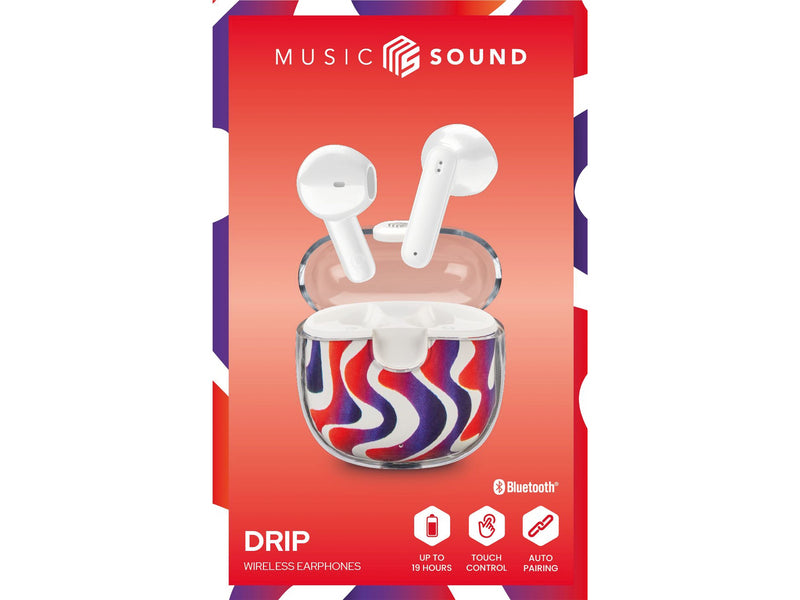 MusicSound Drip Trådløse Ørepropper - Waves