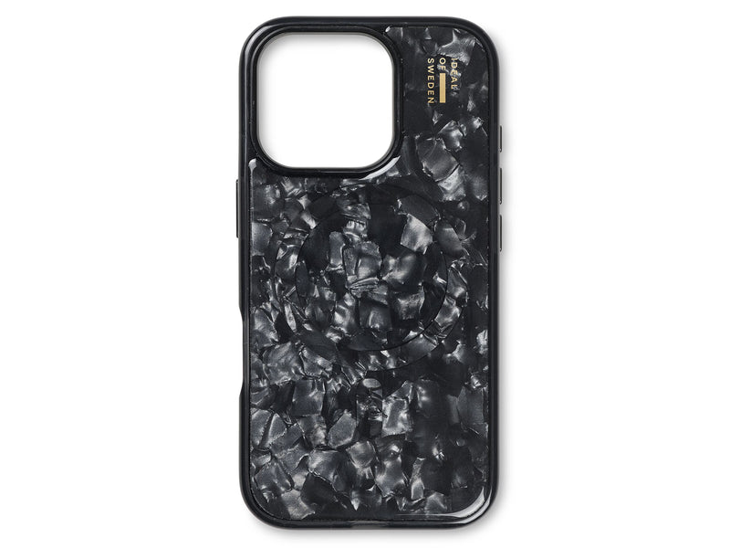 iDeal Pearlized Mobildeksel iPhone 16 Pro Magsafe - Svart