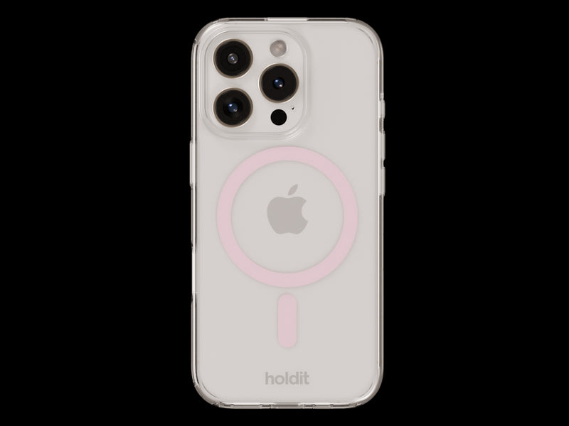 Holdit Mobildeksel iPhone 16 Pro Magsafe - Rosa