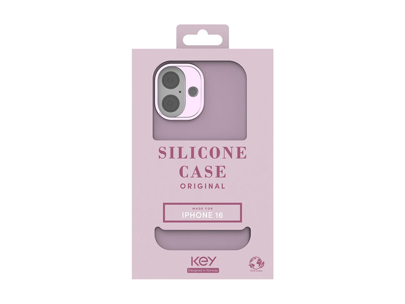 Silikondeksel iPhone 16 Magsafe - Rosa