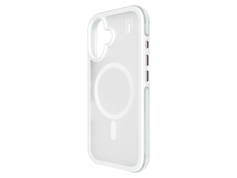 iDeal Bumper Case Mobildeksel iPhone 16 Magsafe - Hvit