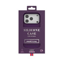 Silikondeksel iPhone 18 Pro / 17 Pro Magsafe - Mørk kirsebærrød